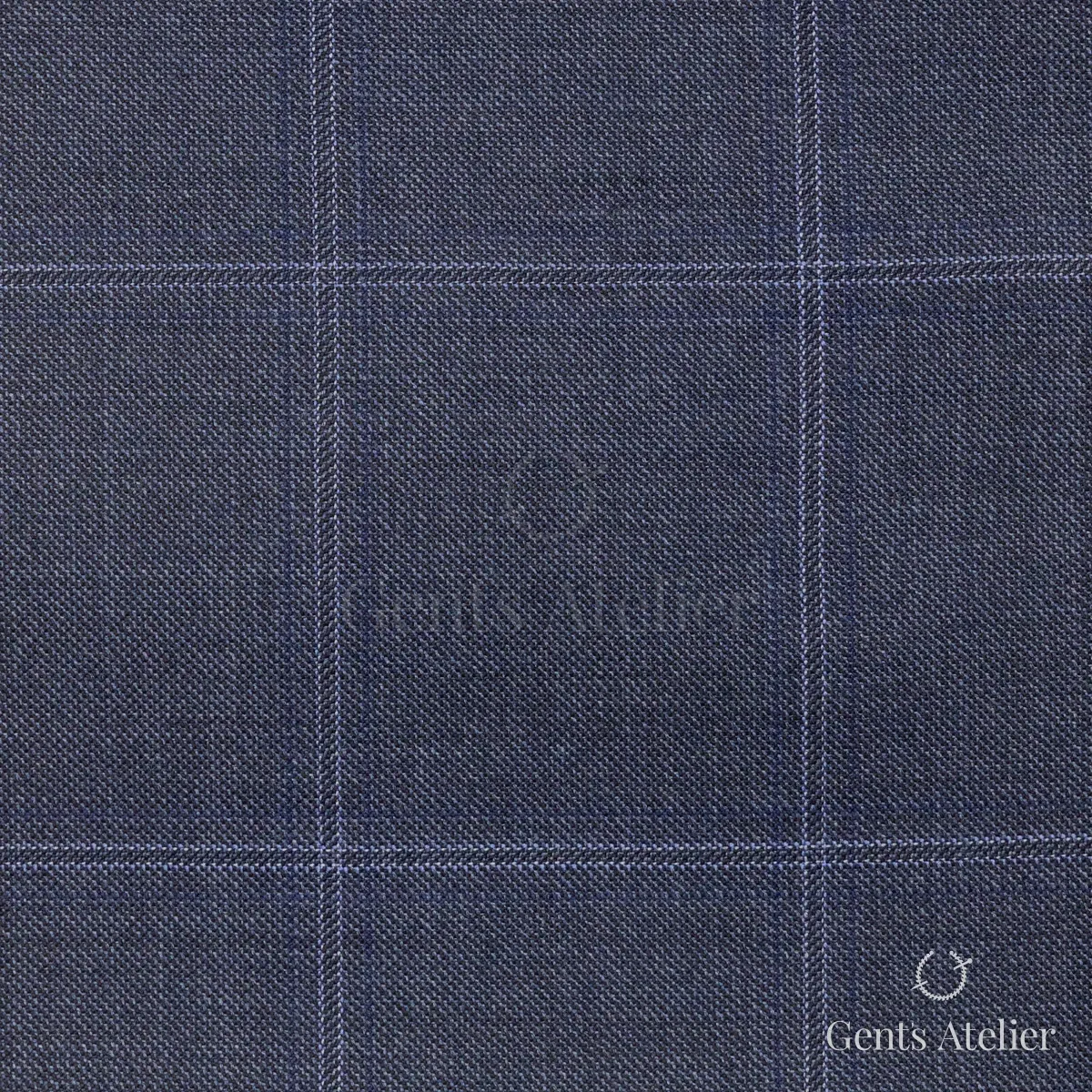 Костюм из Stylbiella 30505/16 — тёмно-синий, 100% Шерсть