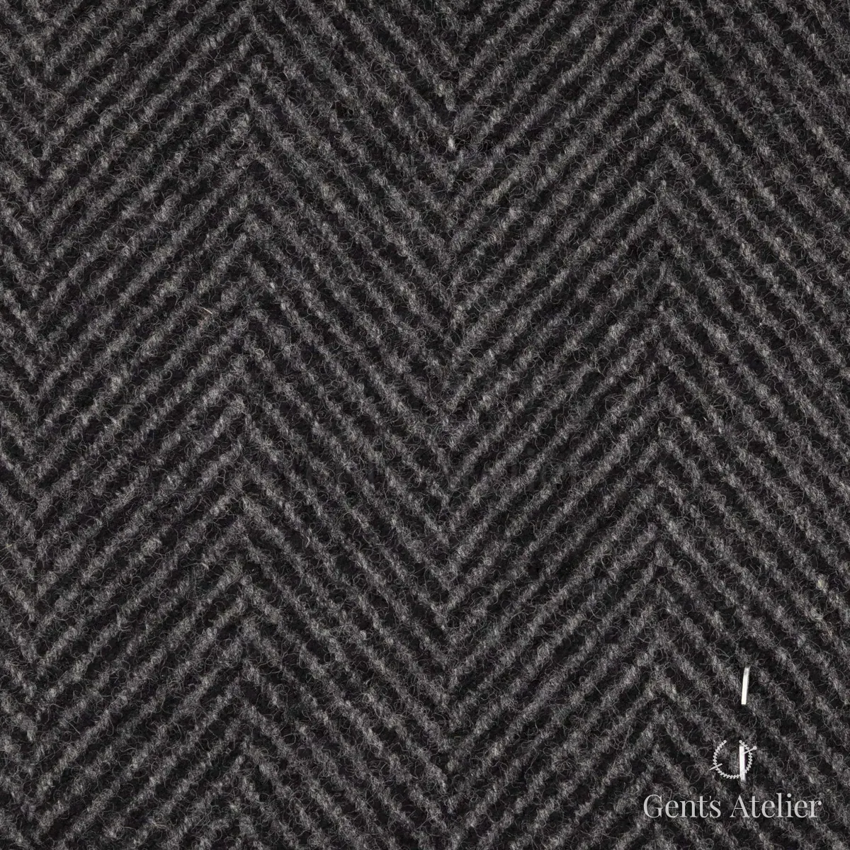 Пальто из Stylbiella 60008/24 — антрацитовая, 90% шерсть, 10% кашемир