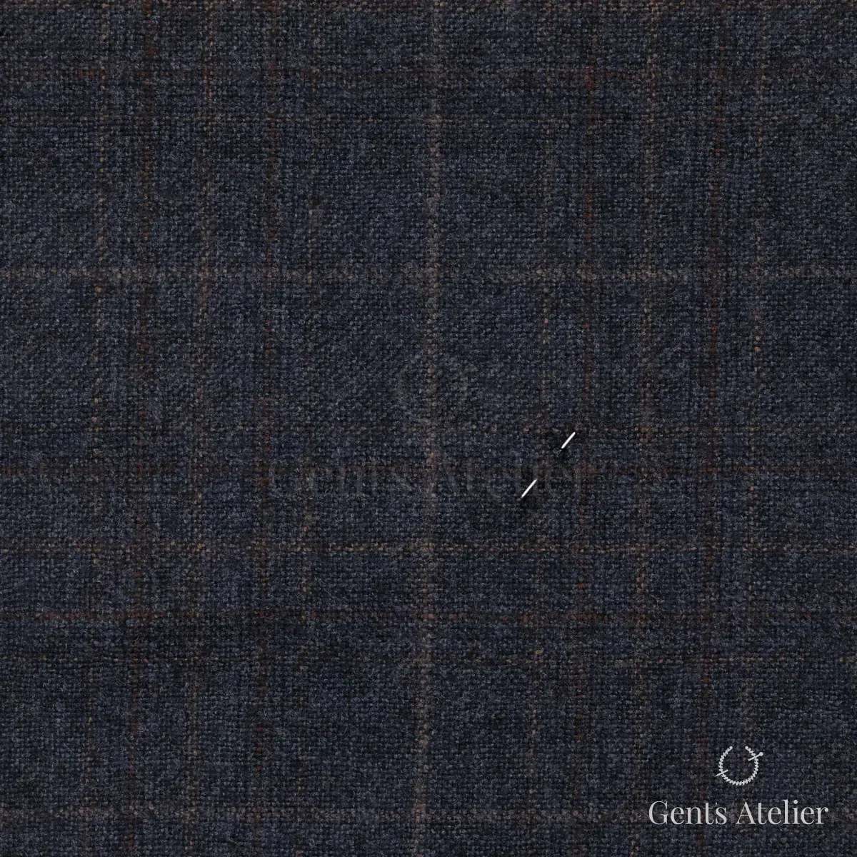 Костюм из Stylbiella 50212/160 — тёмно-синий, 100% Шерсть