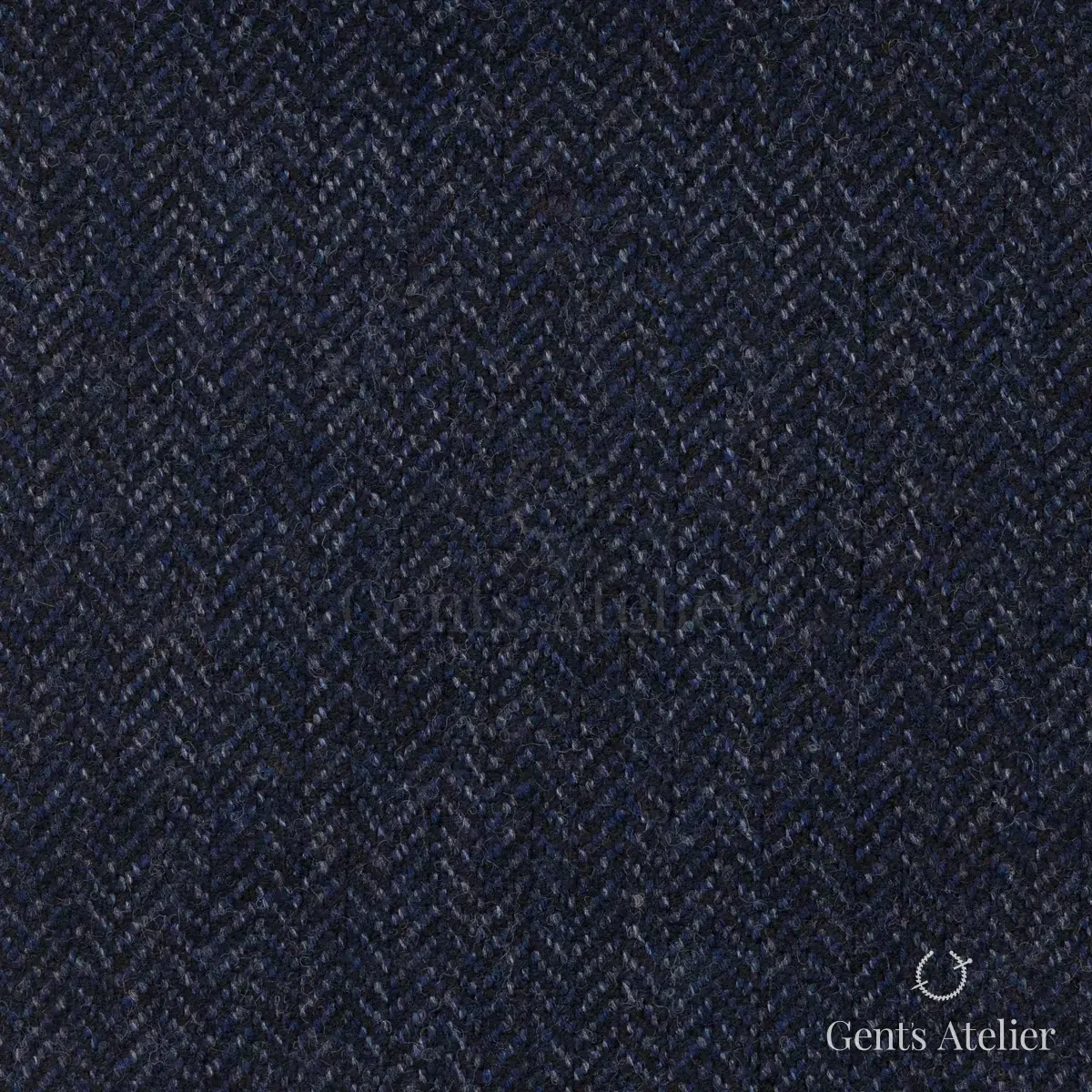 Зимний костюм из Stylbiella 50218/150 — тёмно-синий, 100% Шерсть