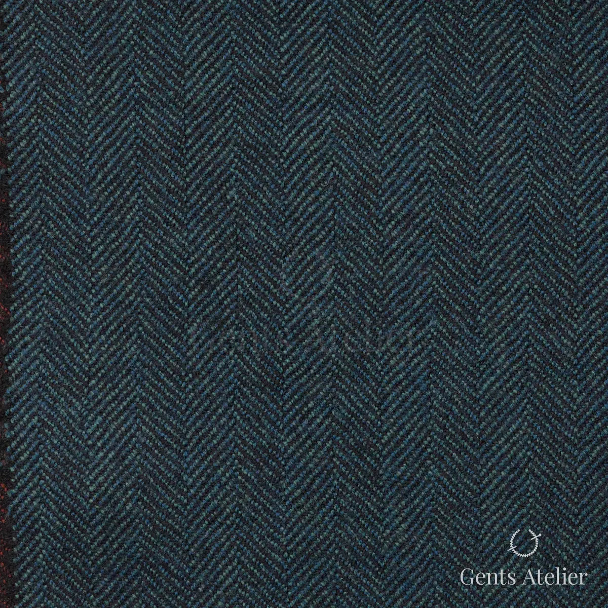 Зимний костюм из Stylbiella 50230/130 — тёмно-синий, 100% Шерсть
