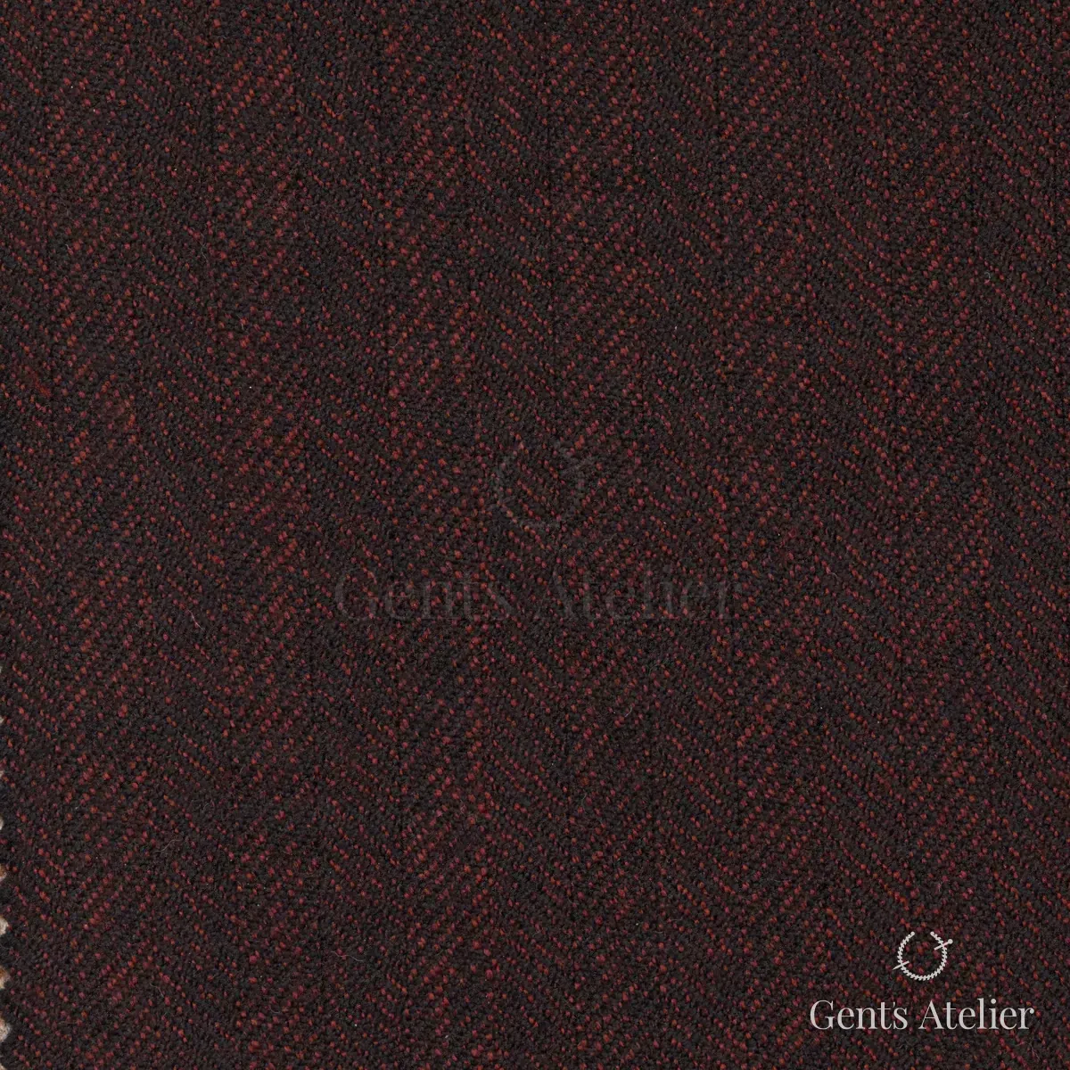 Зимний костюм из Stylbiella 50231/130 — тёмно-бордовый, 100% Шерсть