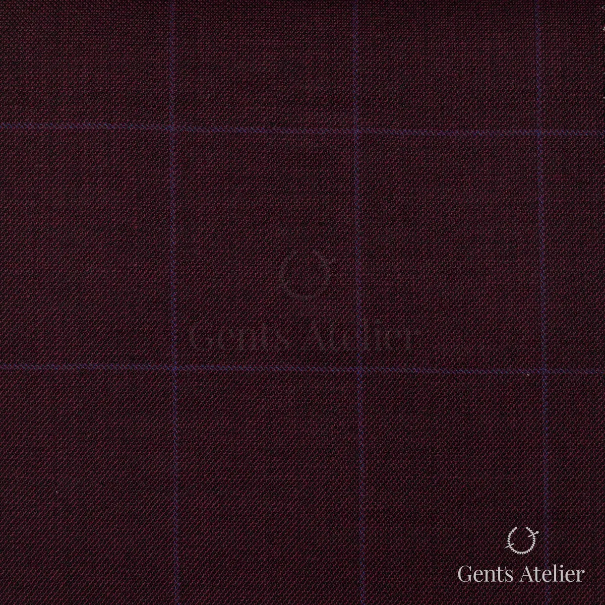 Костюм из Gent's Collection PH23996/G7 — бордовый, 100% шерсть