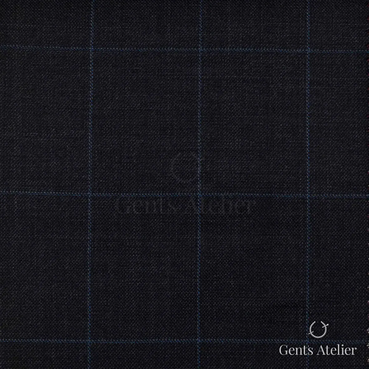 Костюм из Gent's Collection HS21066/1 — тёмно-синий, 100% шерсть