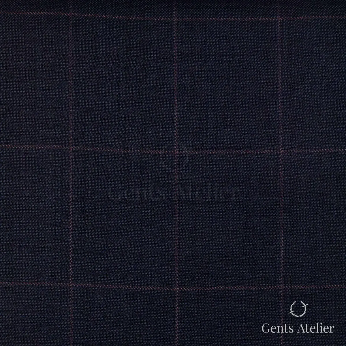Костюм из Gent's Collection HS21066/2 — тёмно-синий, 100% шерсть