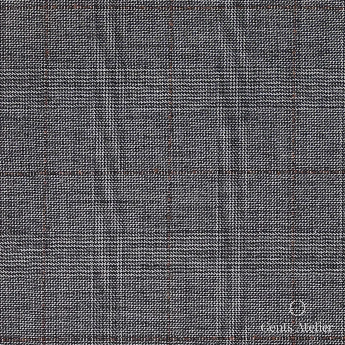 Костюм из Gent's Collection FH70902/3 — серый, 50% шерсть, 40% полиэстер, 7% вискоза, 3% эластан