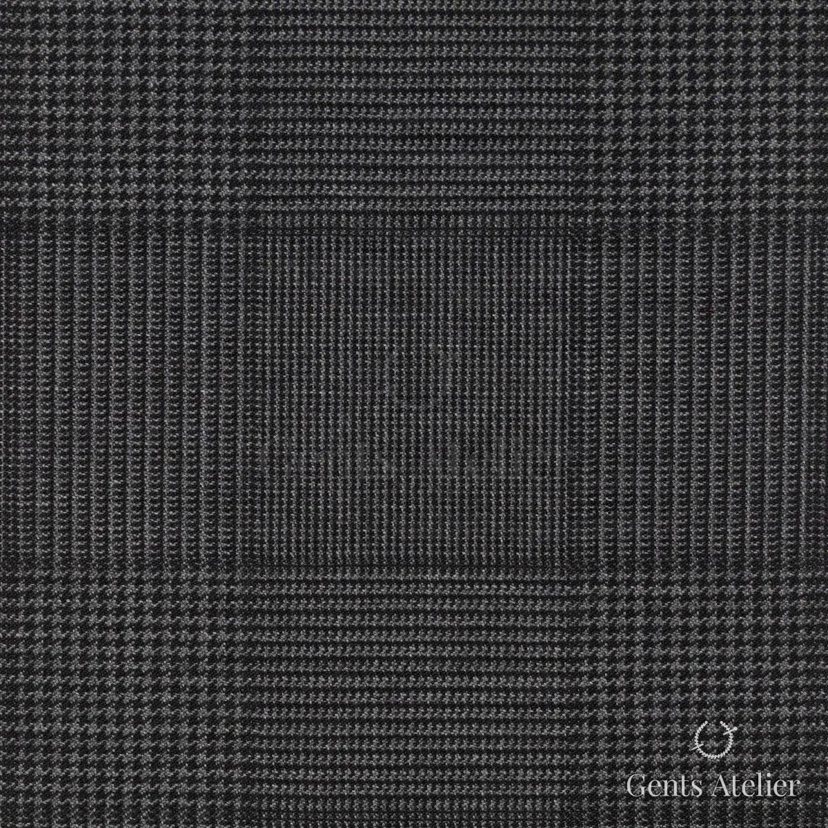 Костюм из Guabello TRG3964 — тёмно-серый, 100% шерсть