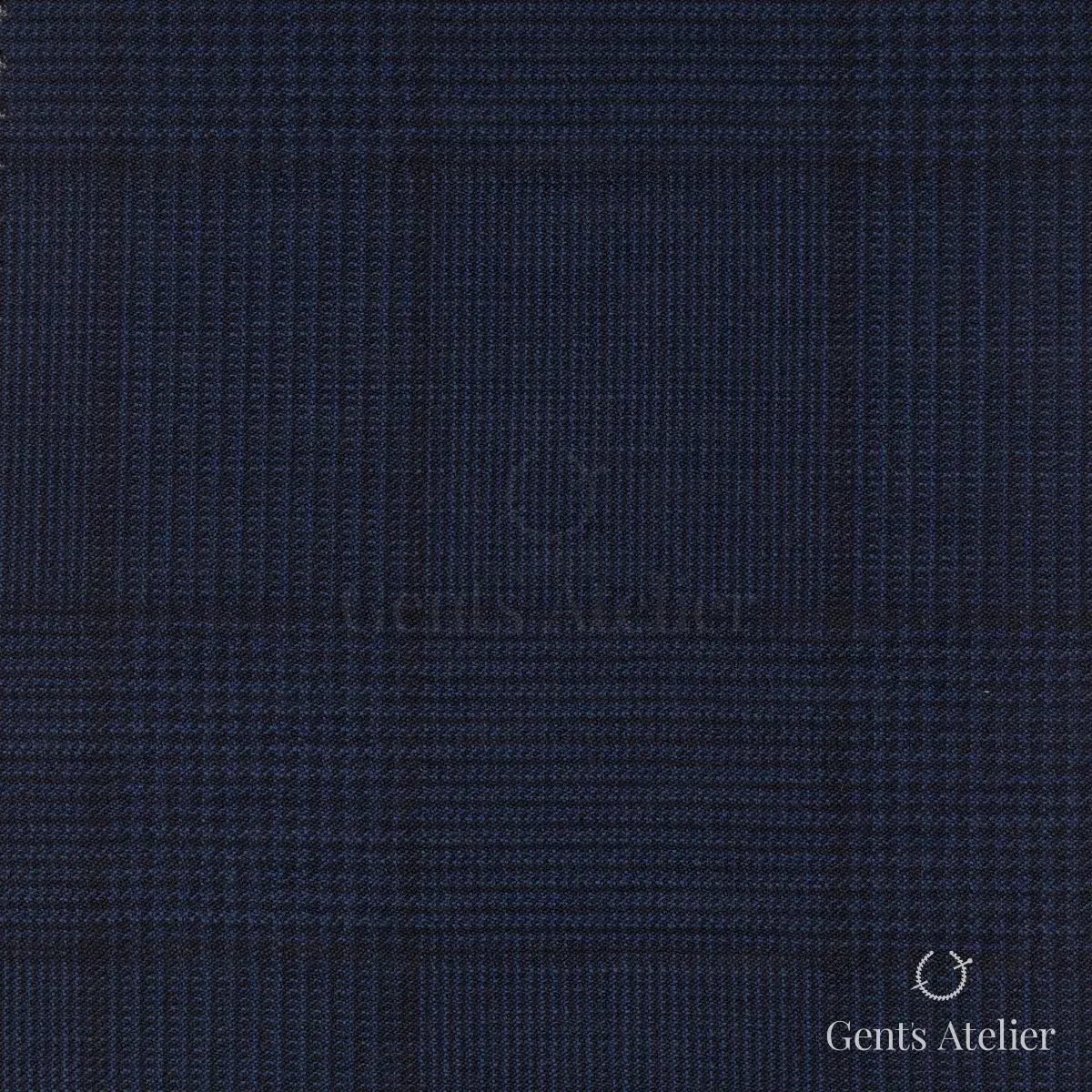 Костюм из Guabello TRG3965 — тёмно-синий, 100% шерсть
