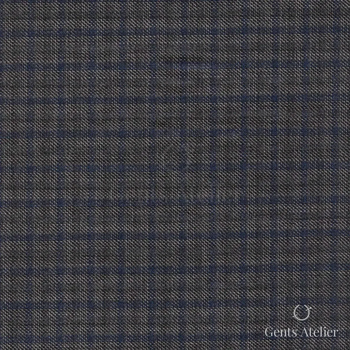 Костюм из Guabello TRG3966 — серый, 100% шерсть