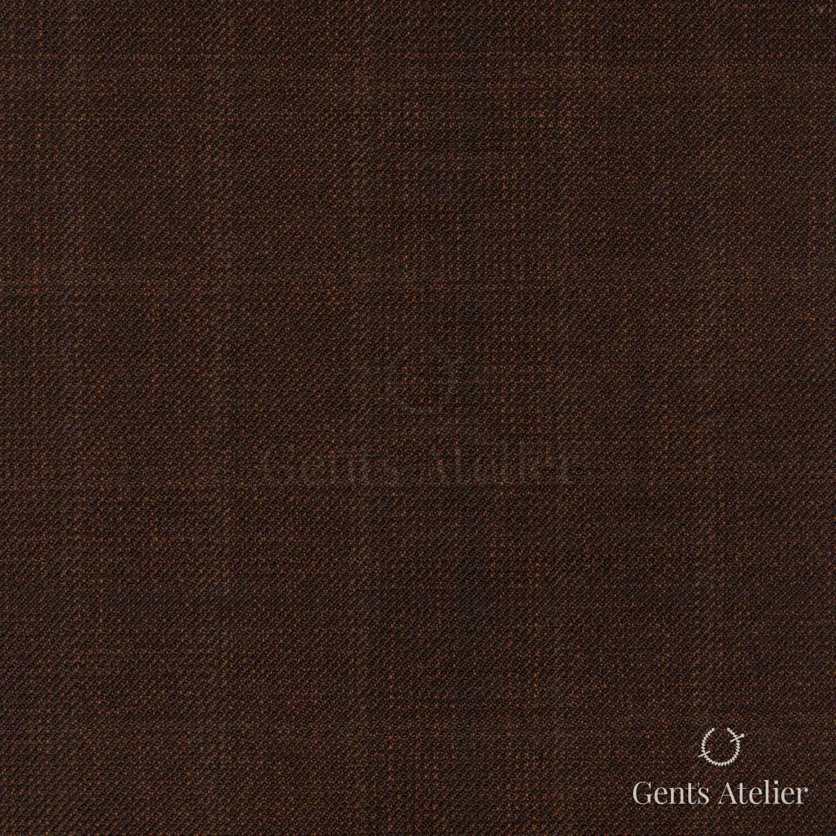 Костюм из Guabello TRG3968 — тёмно-коричневый, 100% шерсть