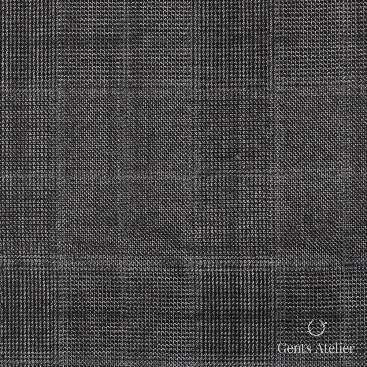 Костюм из Guabello TRG3970 — тёмно-серый, 100% шерсть