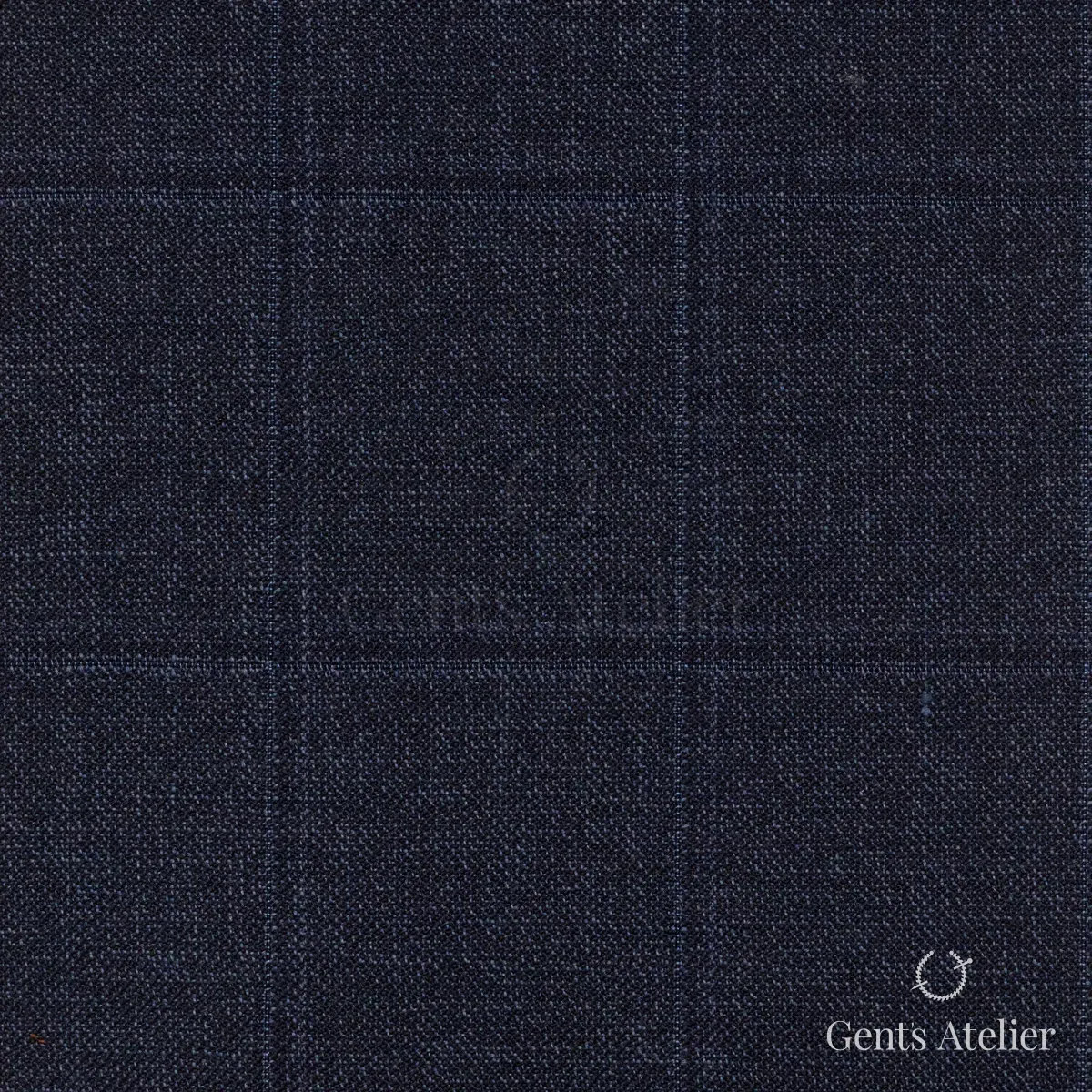 Костюм из Guabello TRG3978 — тёмно-синий, 100% шерсть