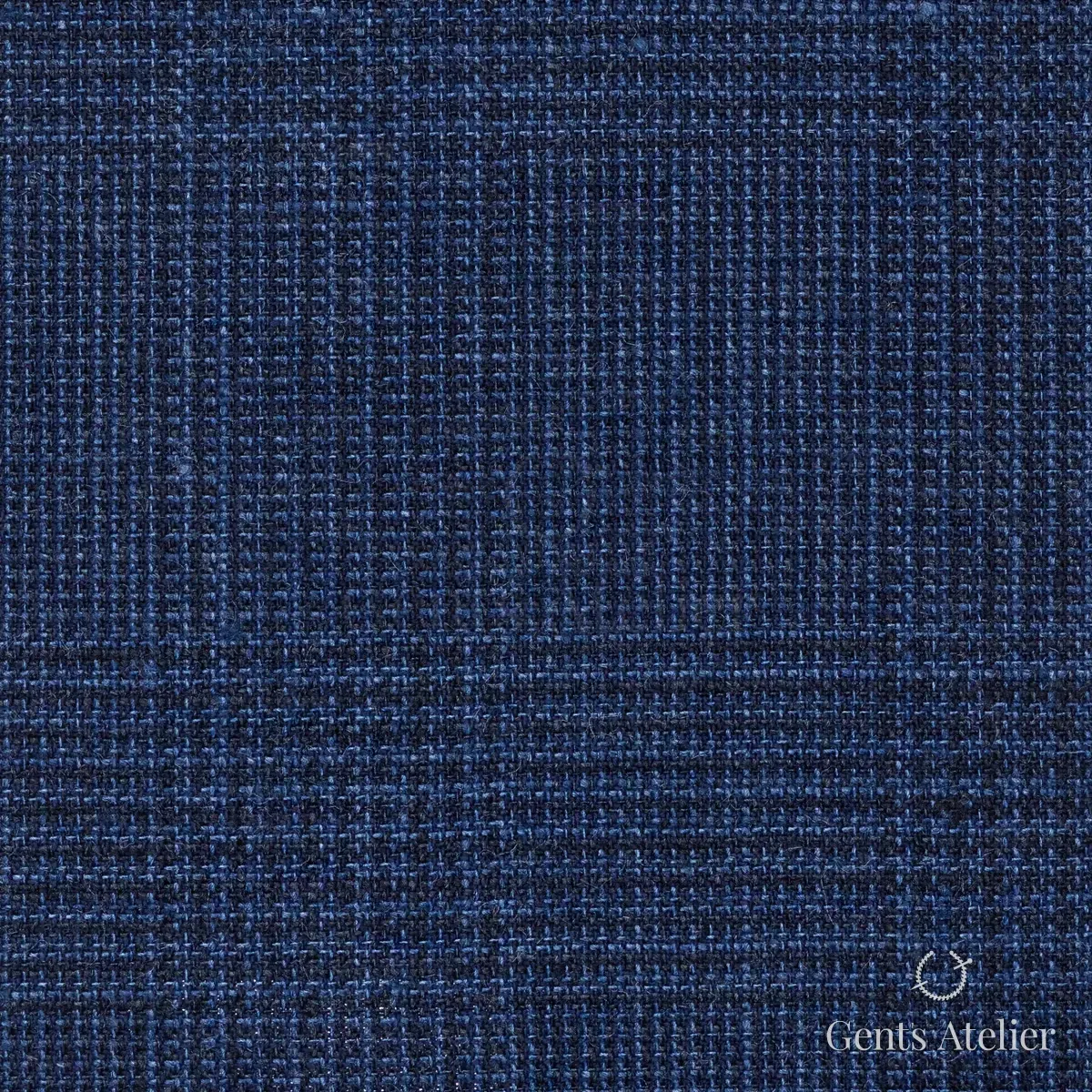 Костюм из Standeven CL260027 — тёмно-синий, 36% шерсть, 32% лён, 32% шёлк