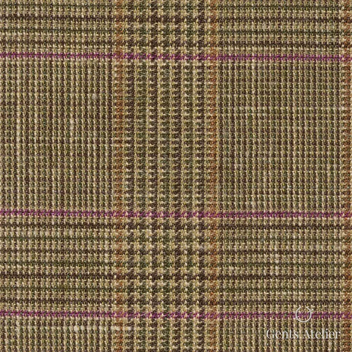 Костюм из Standeven CL260036 — оливковый, 36% шерсть, 32% лён, 32% шёлк