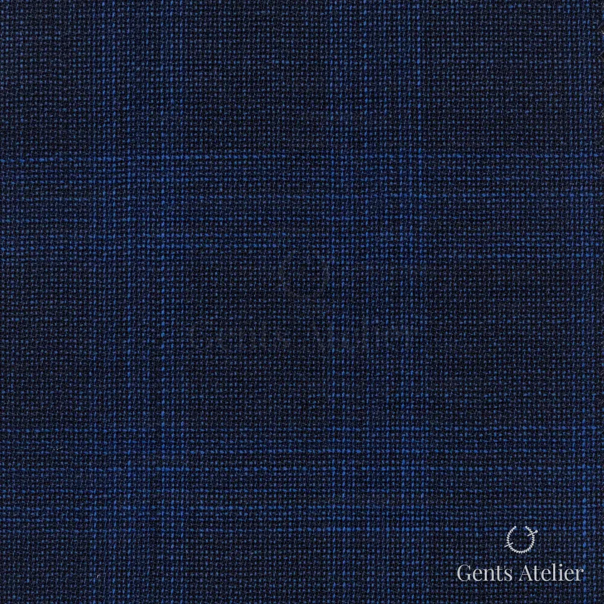 Костюм из Iniziare JX074 — тёмно-синий, 100% шерсть