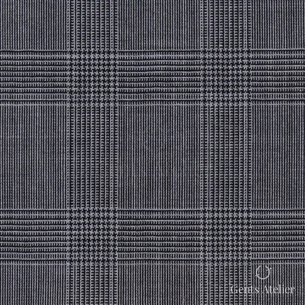 Костюм из Iniziare JX092 — серый, 100% шерсть