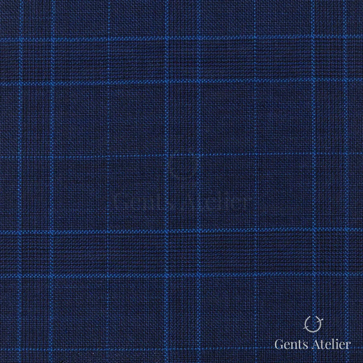 Костюм из Iniziare JX021 — тёмно-синий, 100% шерсть