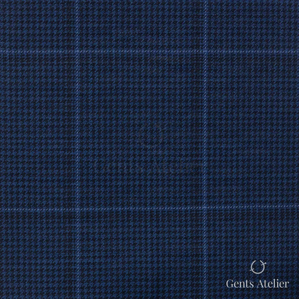 Костюм из Iniziare JX3934 — тёмно-синий, 100% шерсть