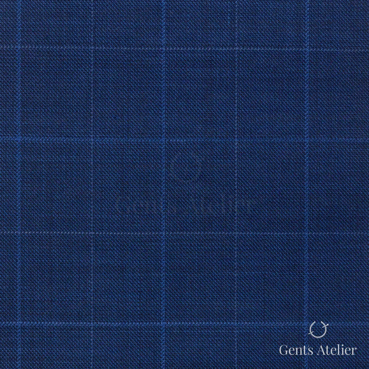 Костюм из Iniziare JX015 — тёмно-синий, 100% шерсть
