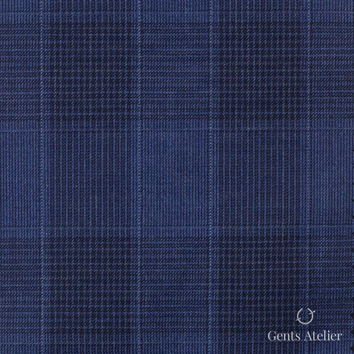 Костюм из Scabal CL260160 — тёмно-синий, 100% шерсть