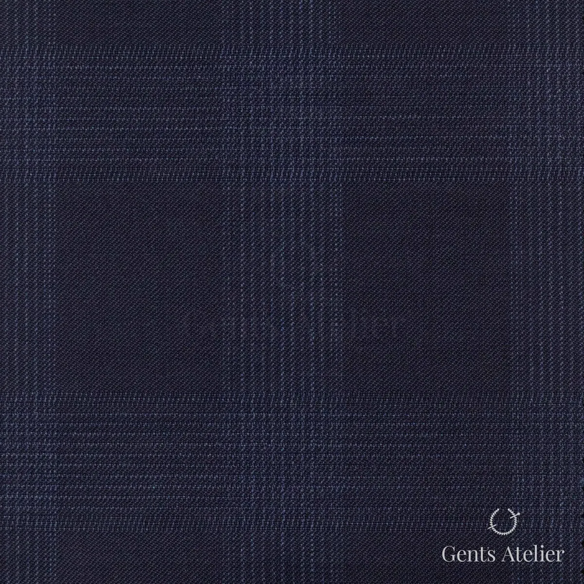 Костюм из Scabal CL260161 — тёмно-синий, 100% шерсть