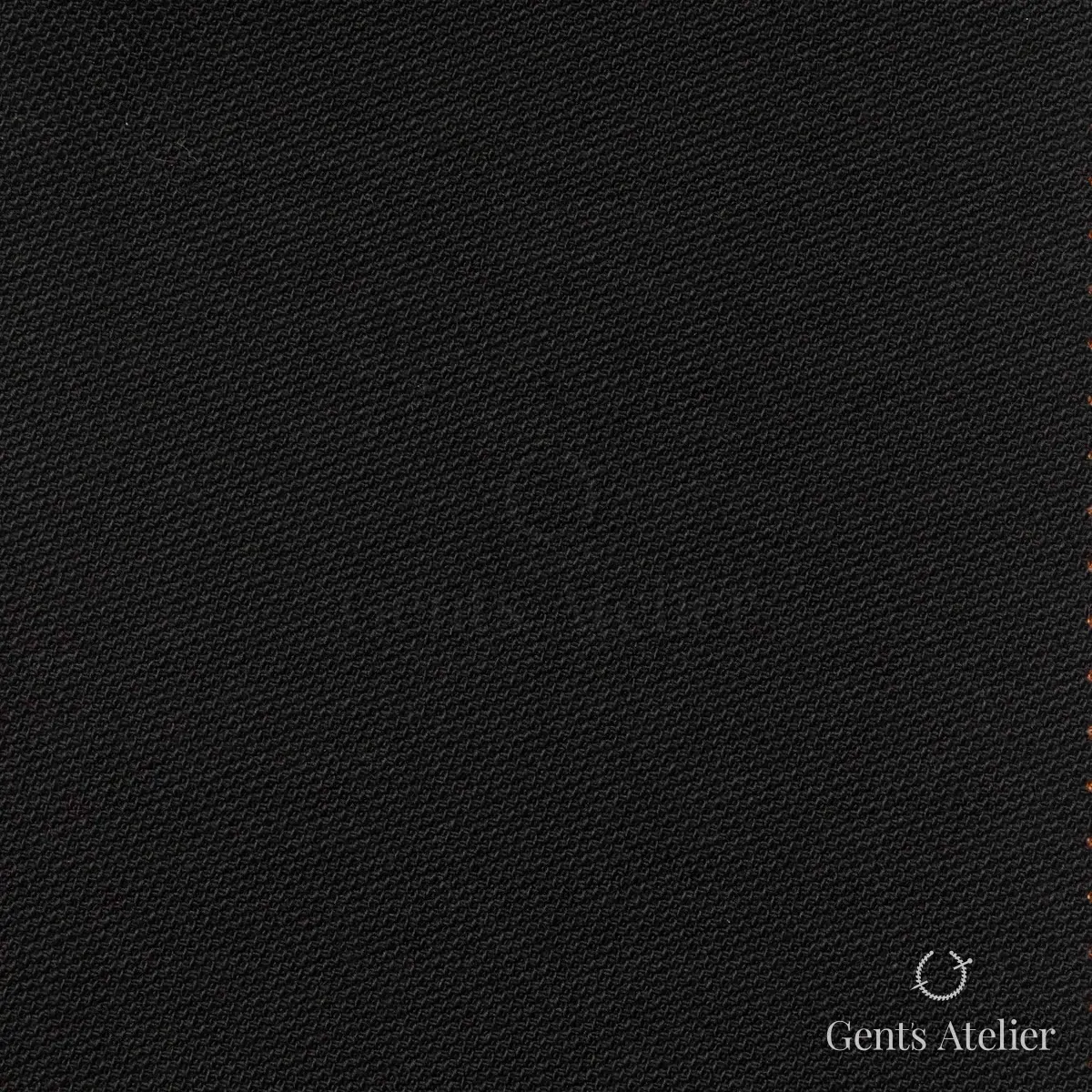 Костюм из Scabal CL260197 — чёрный, 100% шерсть