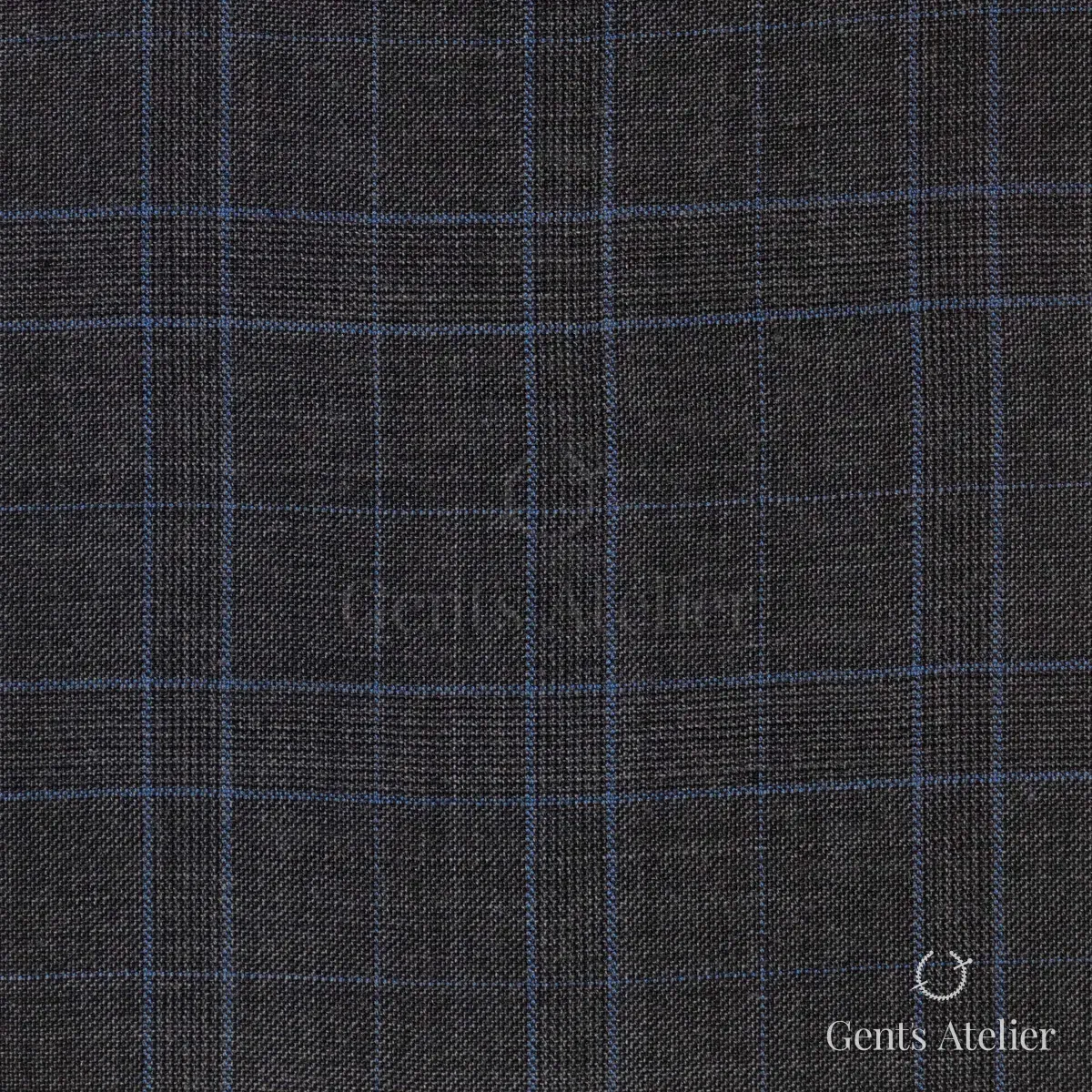 Костюм из Gent's Colors M·K 2021Y017/1 — угольный, 100% шерсть