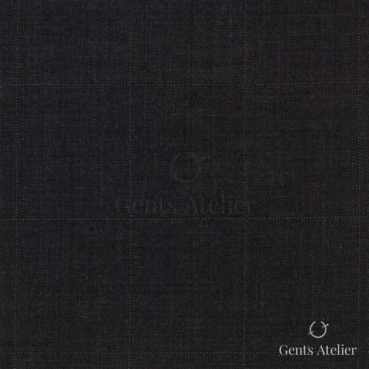 Костюм из Gent's Colors M·K 2021X/4 — угольный, 100% шерсть