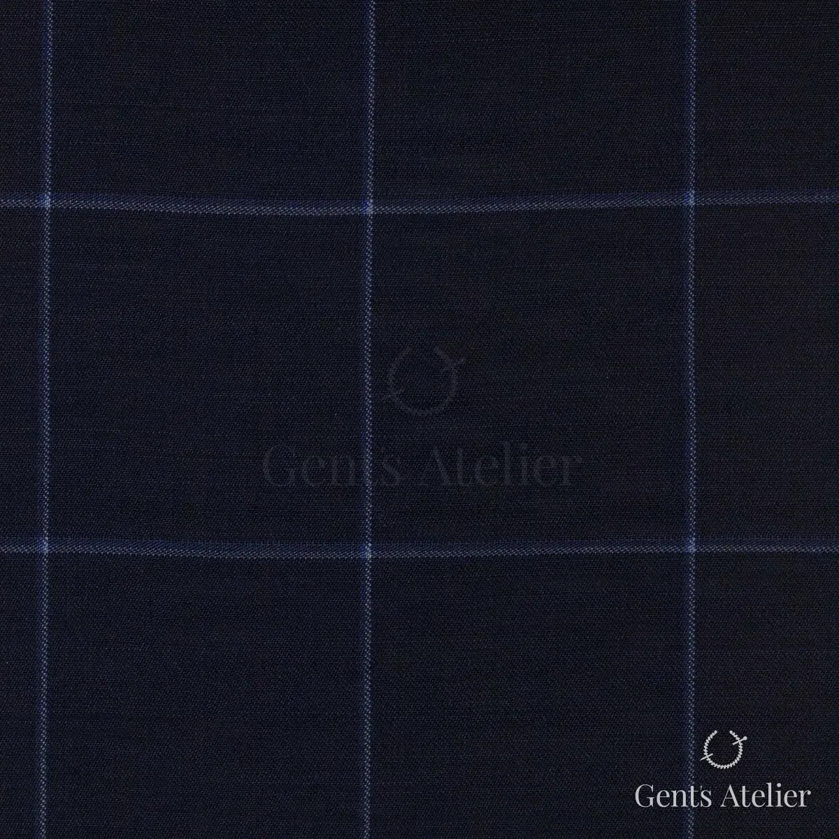 Костюм из Gent's Colors M·K 2021X/13 — тёмно-синий, 100% шерсть