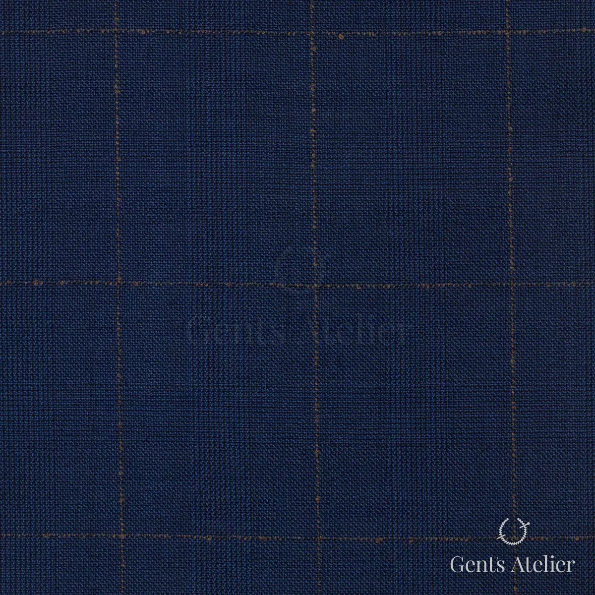 Костюм из Gent's Colors M·K 2021X/15 — ярко-синий, 100% шерсть