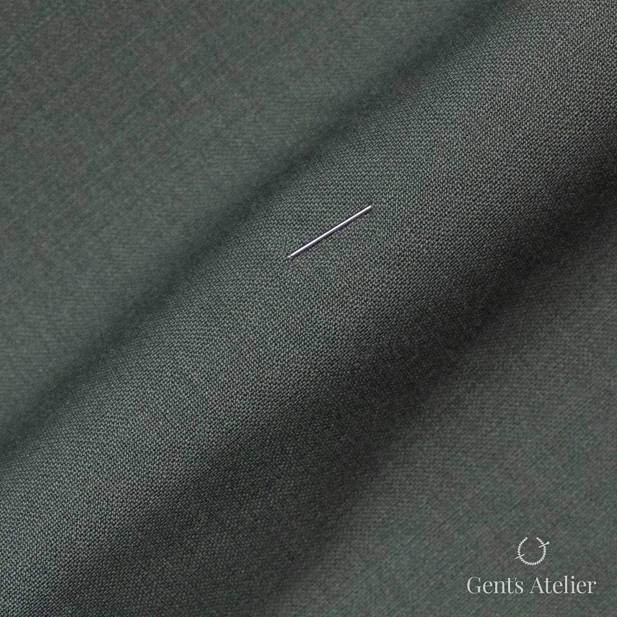 Костюм из Gent's Colors M·K 2021双弹/12 — тёмно-зелёный, 100% шерсть