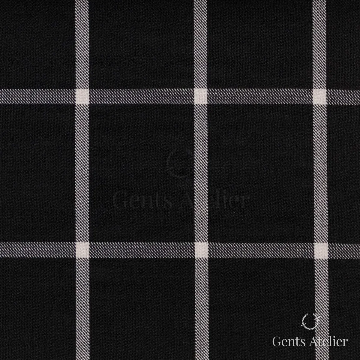 Костюм из Gent's Colors M·K 2021B/24S — чёрный