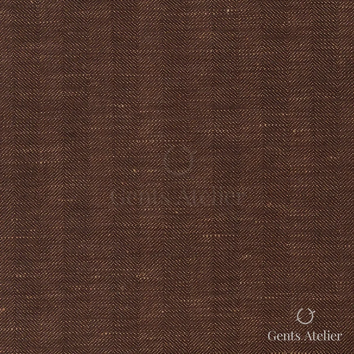 Костюм из Dormeuil TD882203 — коричневый, 60% шерсть, 40% лён