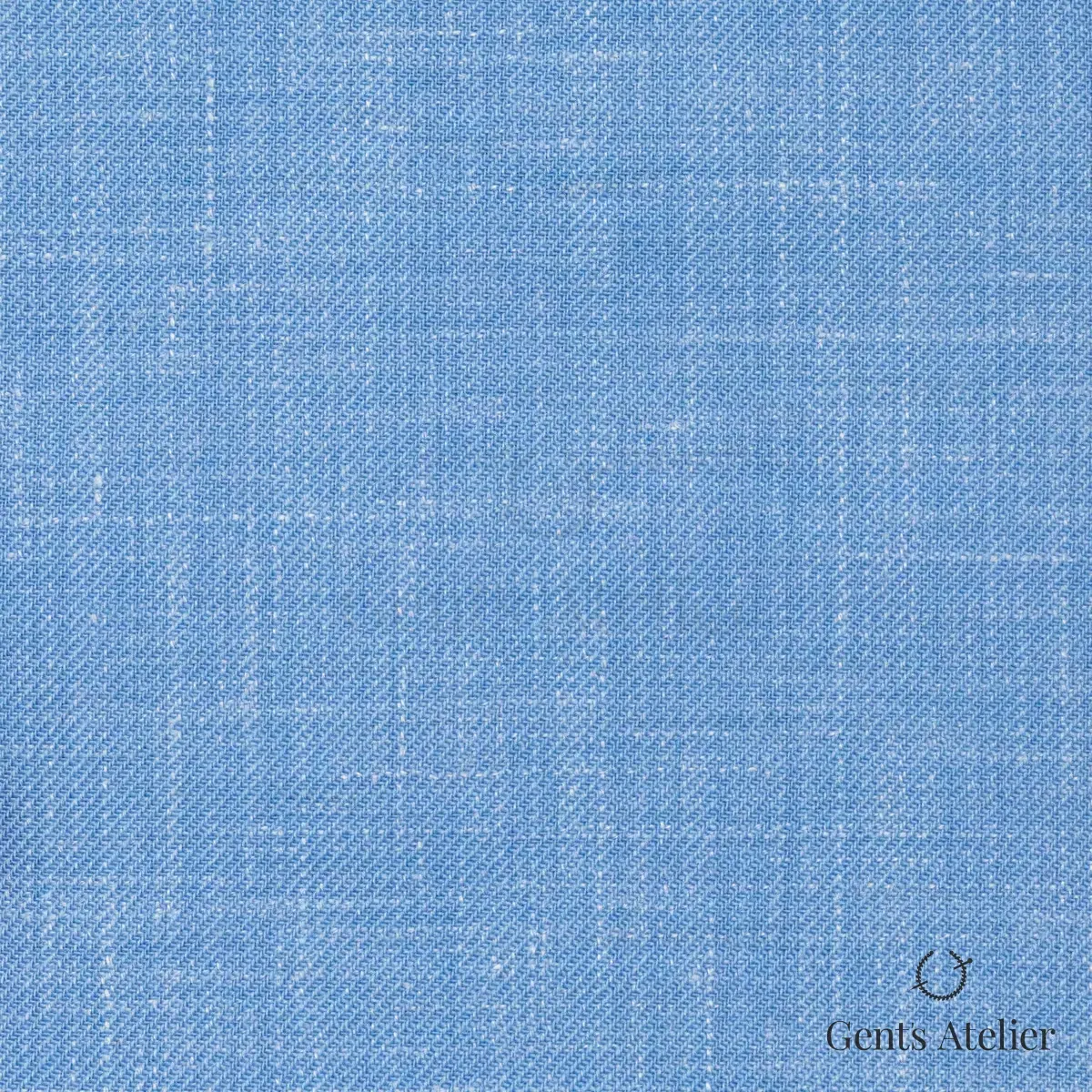 Костюм из Dormeuil TD882126 — голубой, 83% шерсть, 17% лён