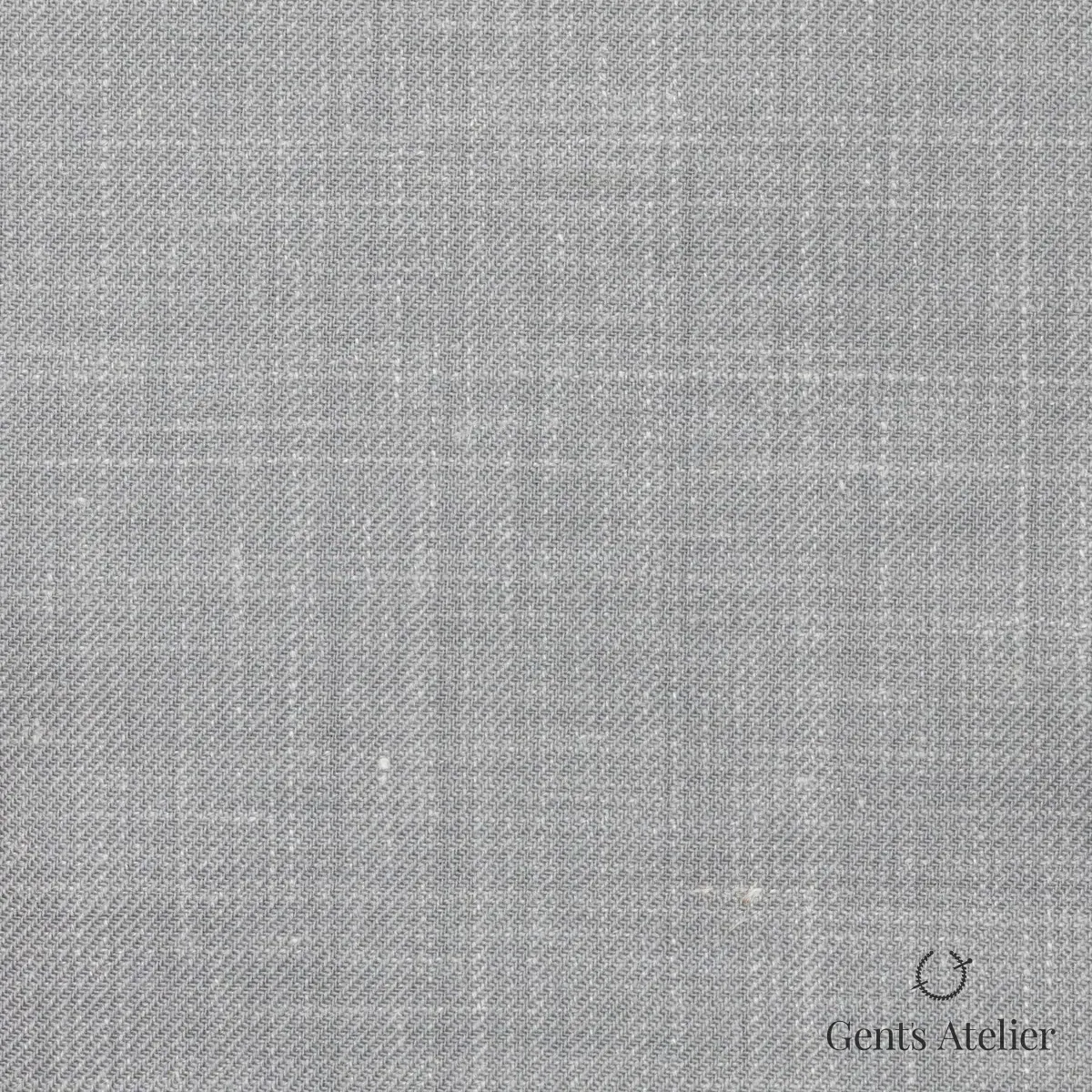 Костюм из Dormeuil TD882130 — светло-серый, 83% шерсть, 17% лён