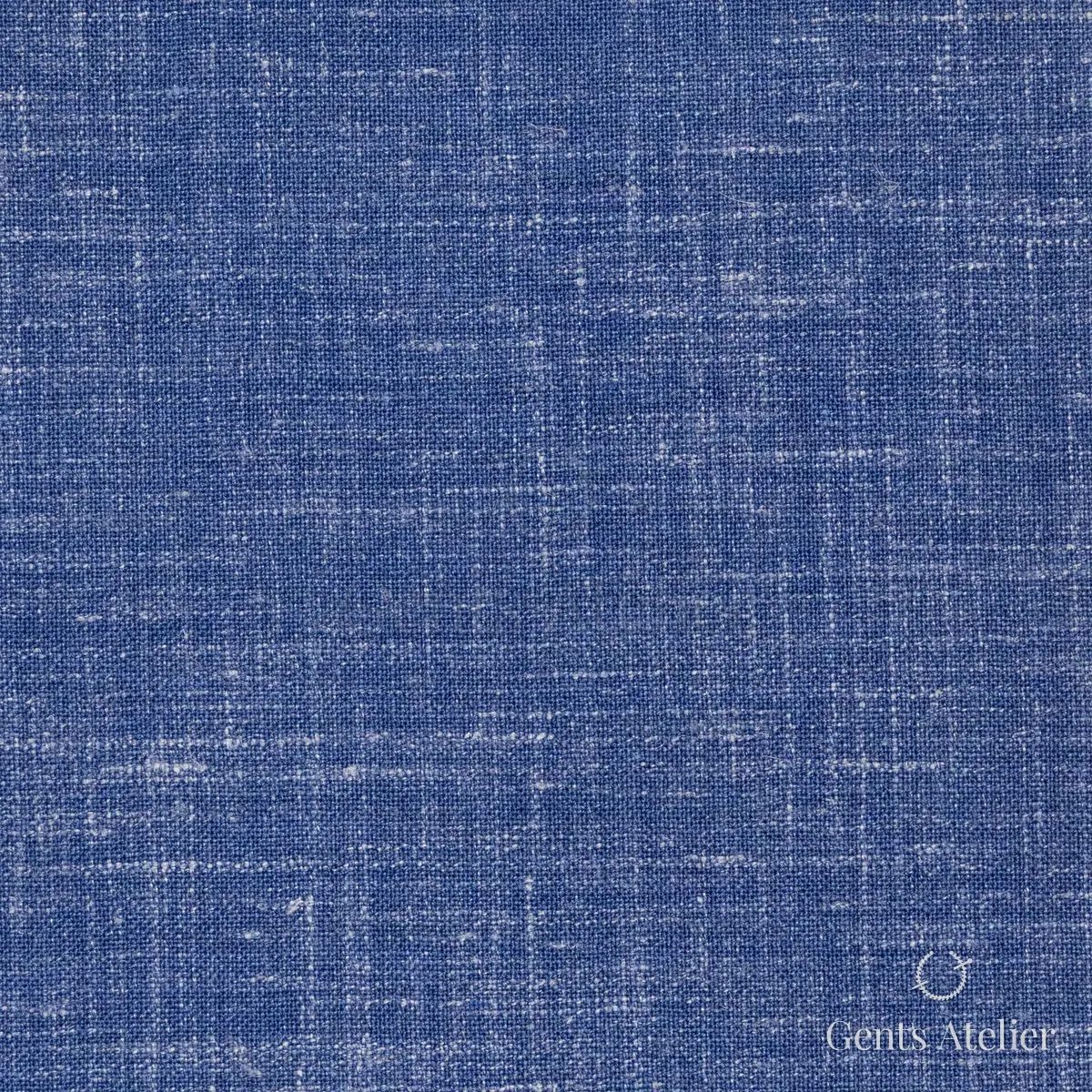 Костюм из Dormeuil TD417100 — синий, 50% шерсть, 30% шёлк, 20% лён
