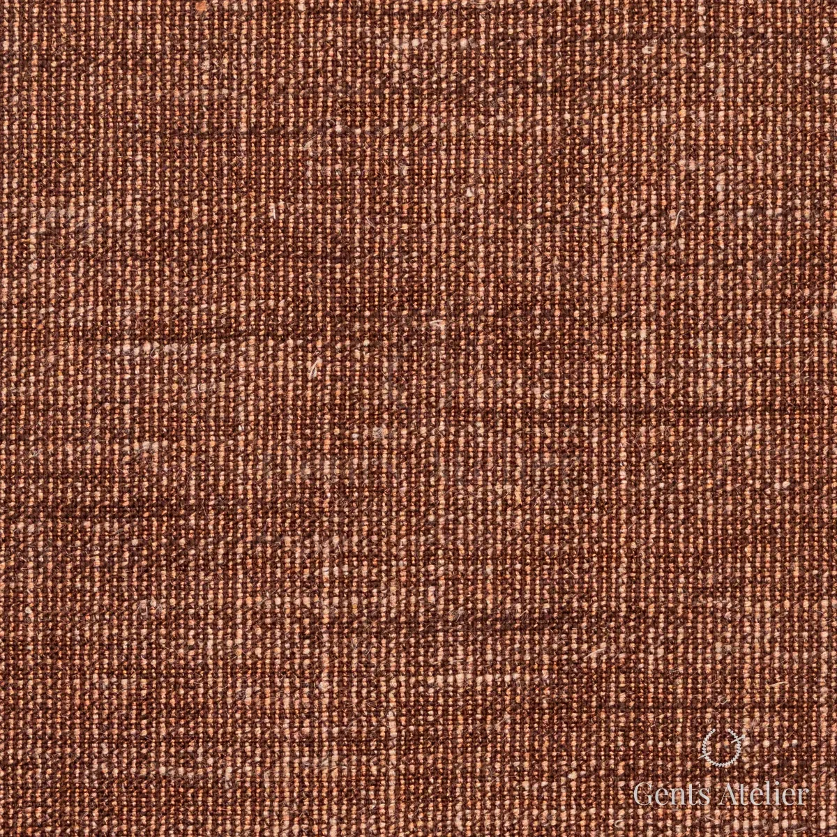 Костюм из Dormeuil TD881103 — терракотовый, 35% шерсть, 23% бамбук, 22% шёлк, 20% лён