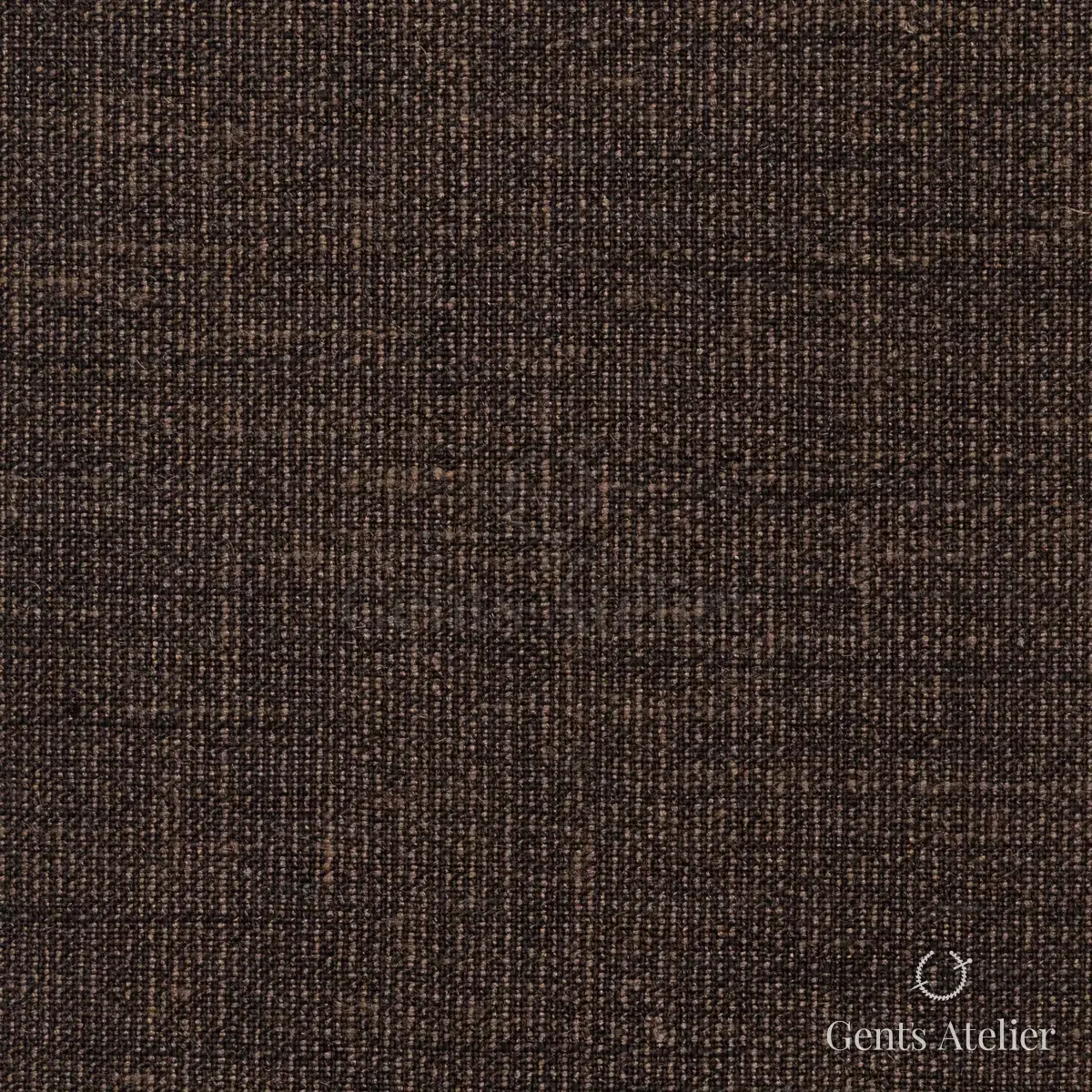 Костюм из Dormeuil TD881107 — тёмно-коричневый, 35% шерсть, 23% бамбук, 22% шёлк, 20% лён