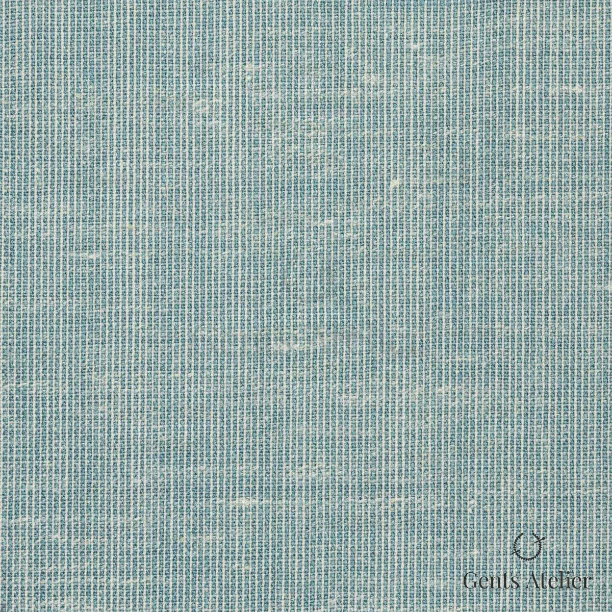 Костюм из Dormeuil TD881159 — бирюзовый, 35% шерсть, 23% бамбук, 22% шёлк, 20% лён