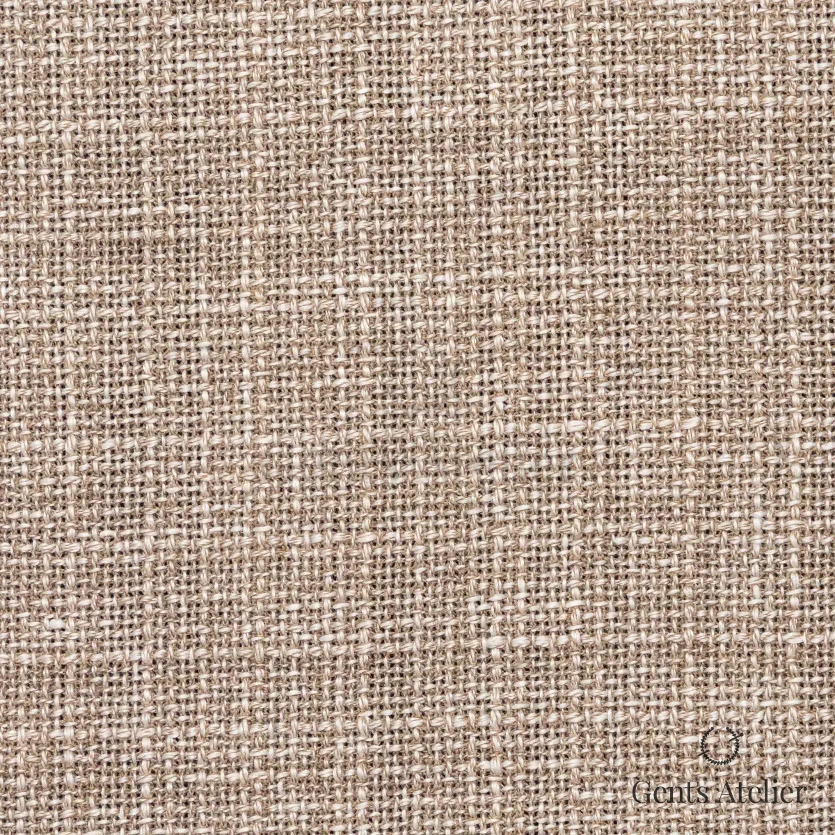 Костюм из Dormeuil TD862653 — бежевый, 47% лён, 43% шерсть, 10% хлопок