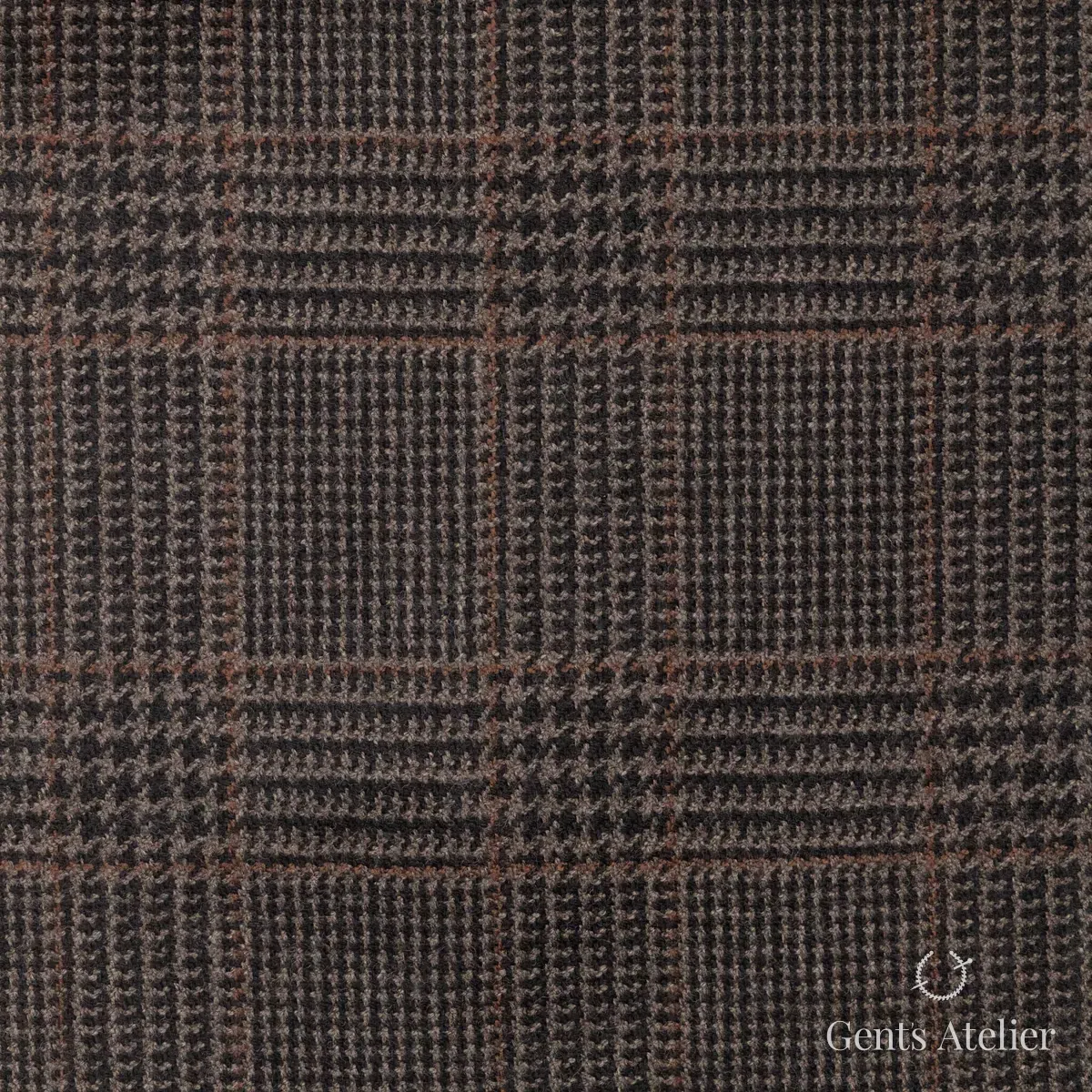 Костюм из Barrington 145008/350 — коричневый, 100% шерсть