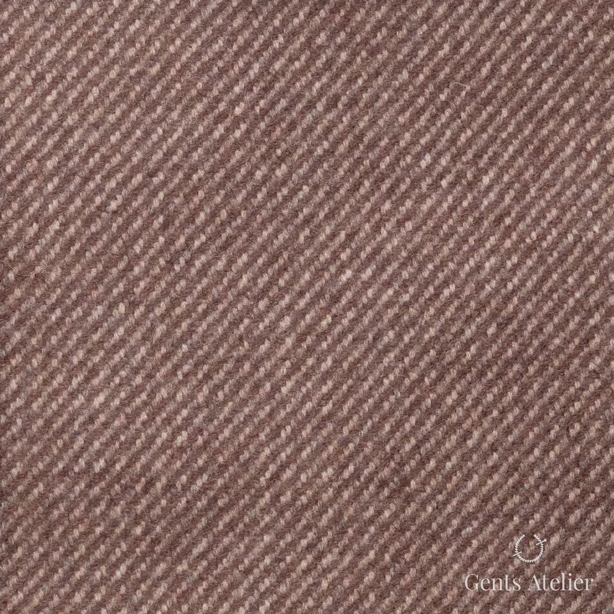 Пальто из Quaregna WLC001/21 — тёмно-коричневый, 100% шерсть