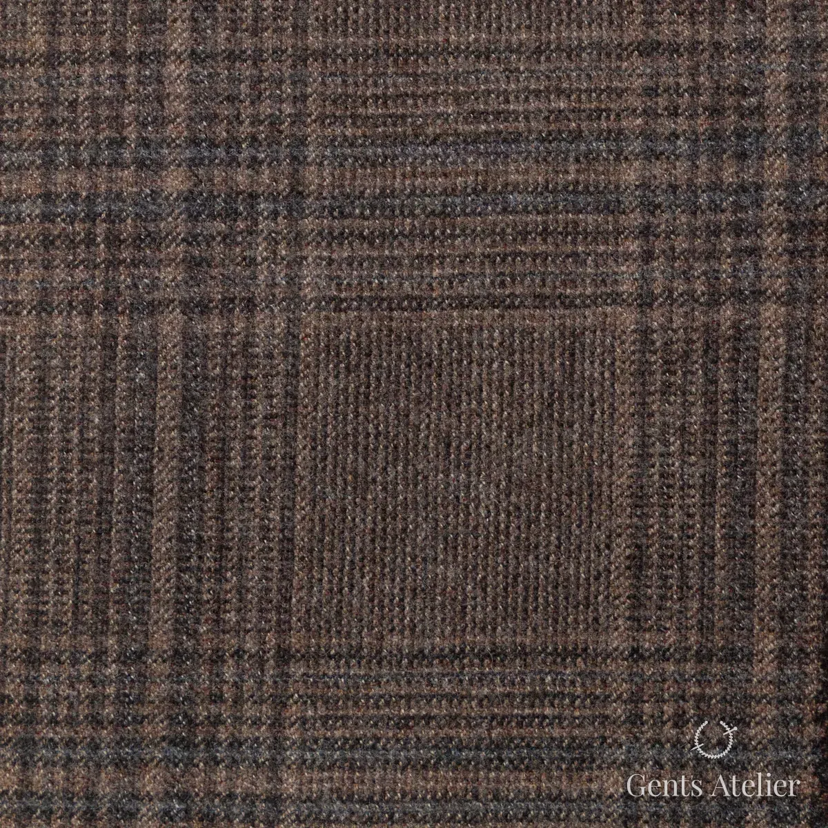 Костюм из Quaregna WLJ001/09 — коричневый, 95%WO 5%CA