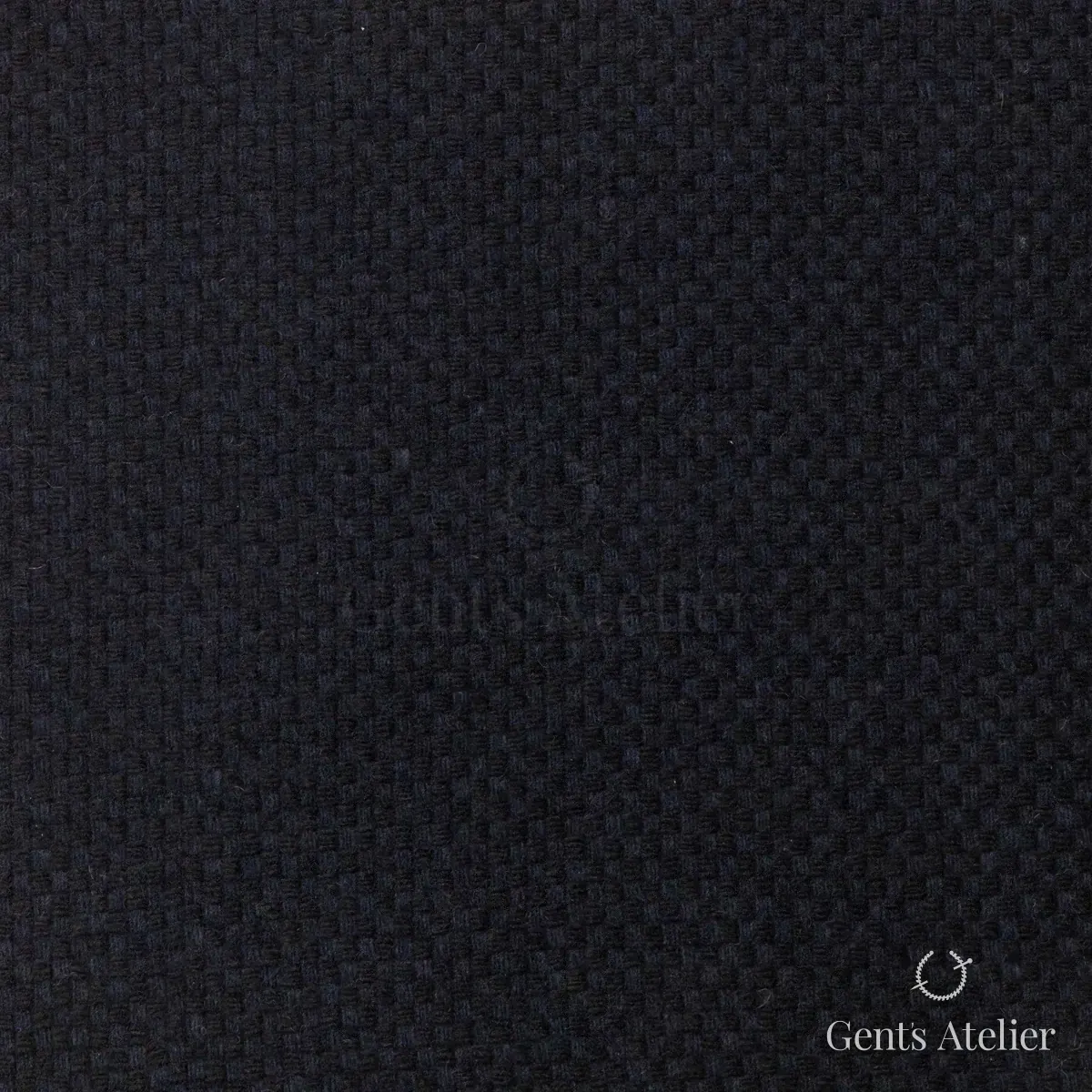Пальто из Scabal 852789 — тёмно-синий, 100% кашемир