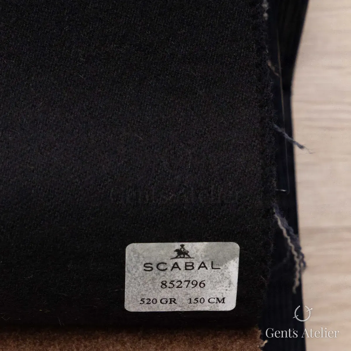 Пальто из Scabal 852797 — кэмел, 100% кашемир
