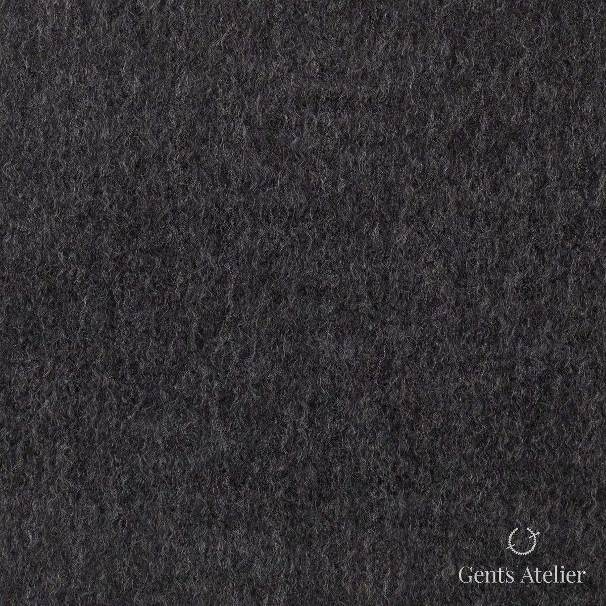 Пальто из Scabal 852803 — антрацит, 100% кашемир