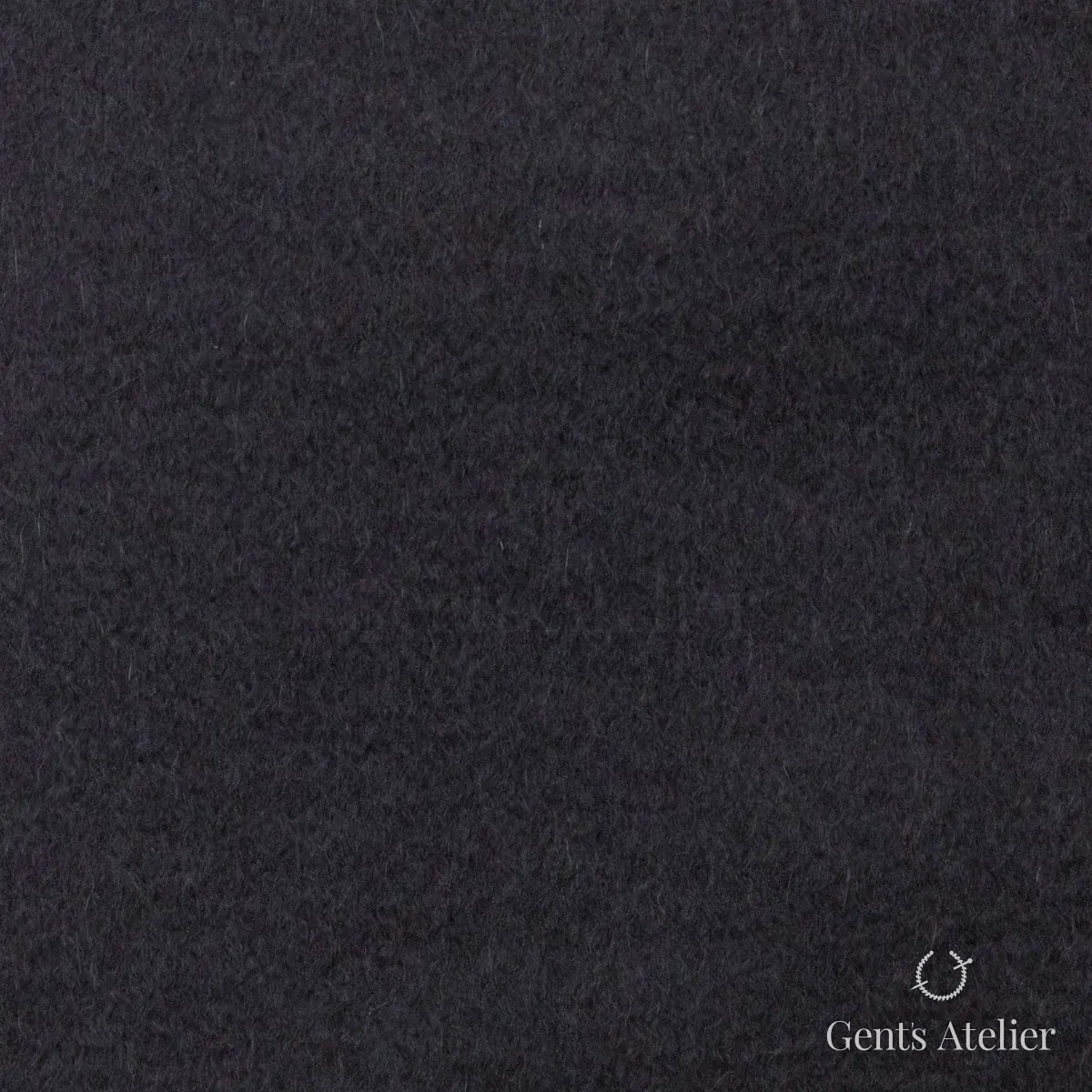 Пальто из Scabal 852805 — тёмно-синий, 100% кашемир