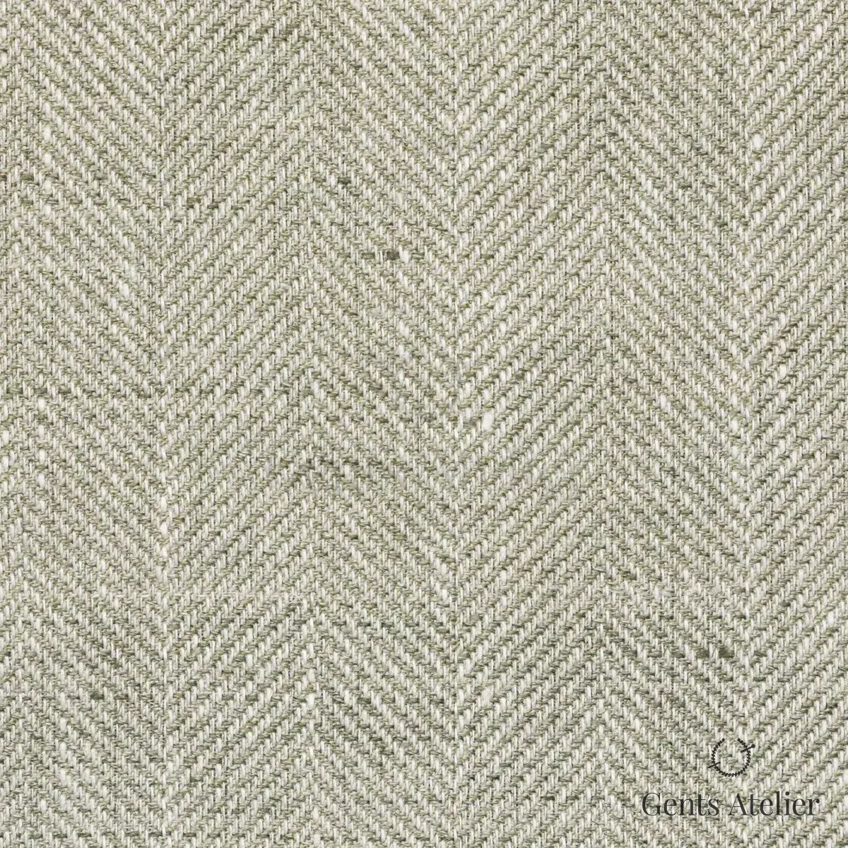 Костюм из Drago TRE3854 — светло-зелёный, 60% лён, 40% шерсть