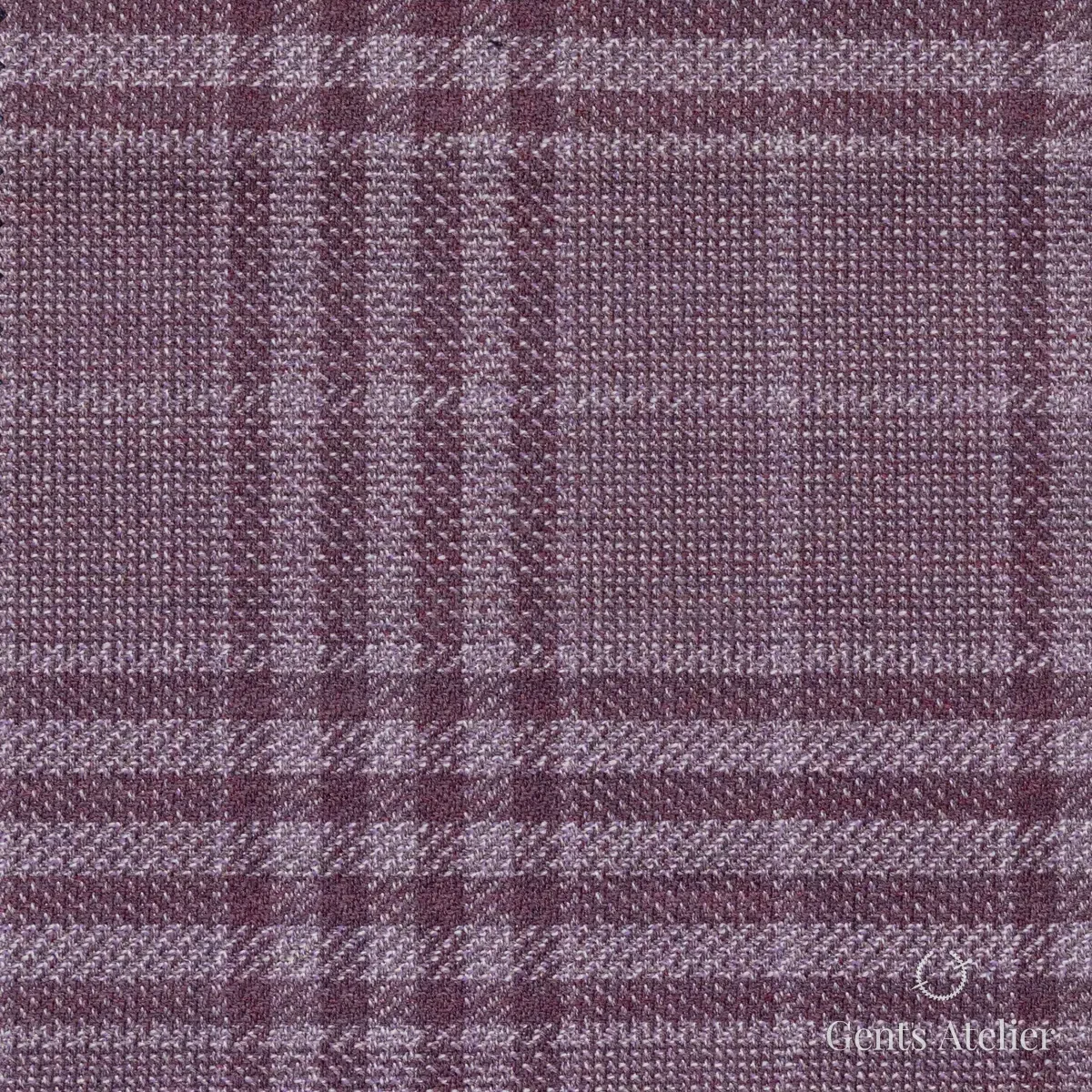 Костюм из Reda TRE3775 — сиреневый, 100% шерсть
