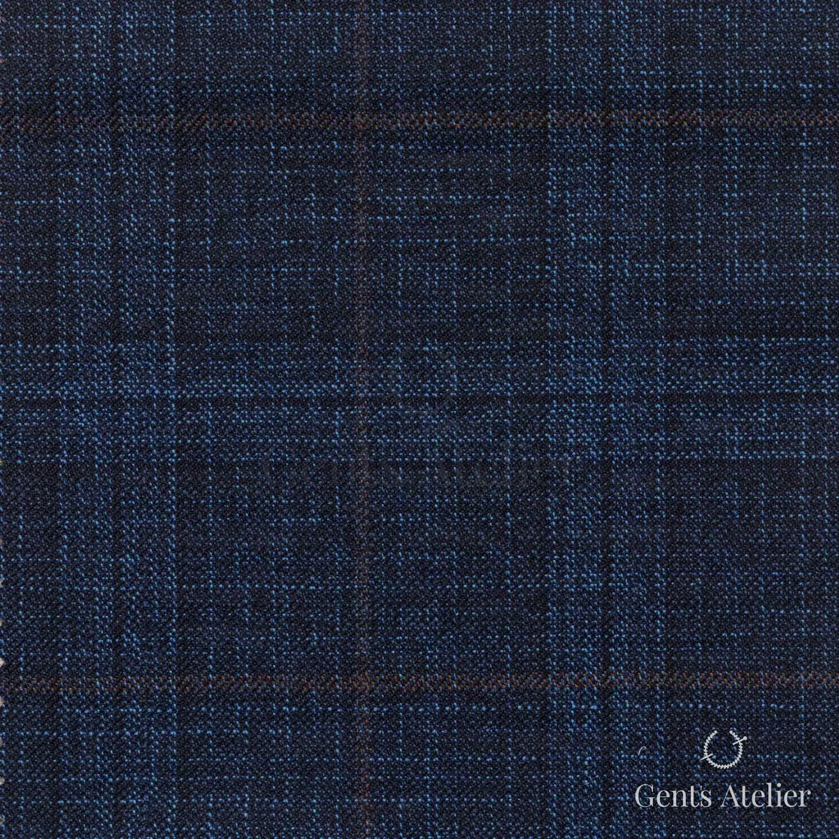 Костюм из Reda TRE3784 — тёмно-синий, 100% шерсть
